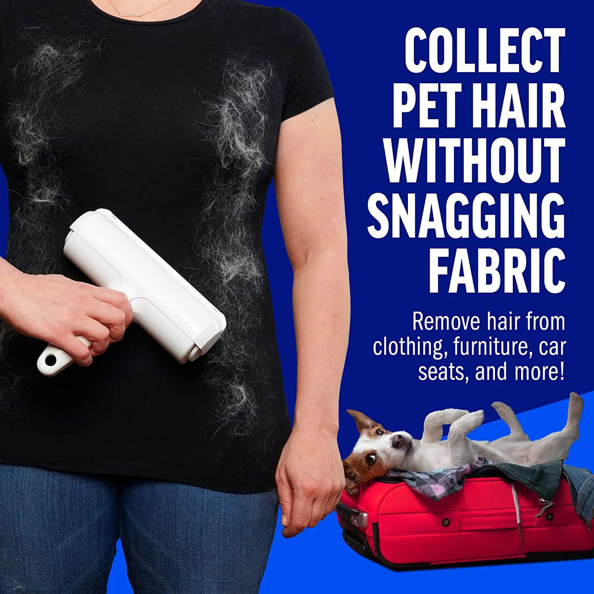 Haren verwijderen van kleding